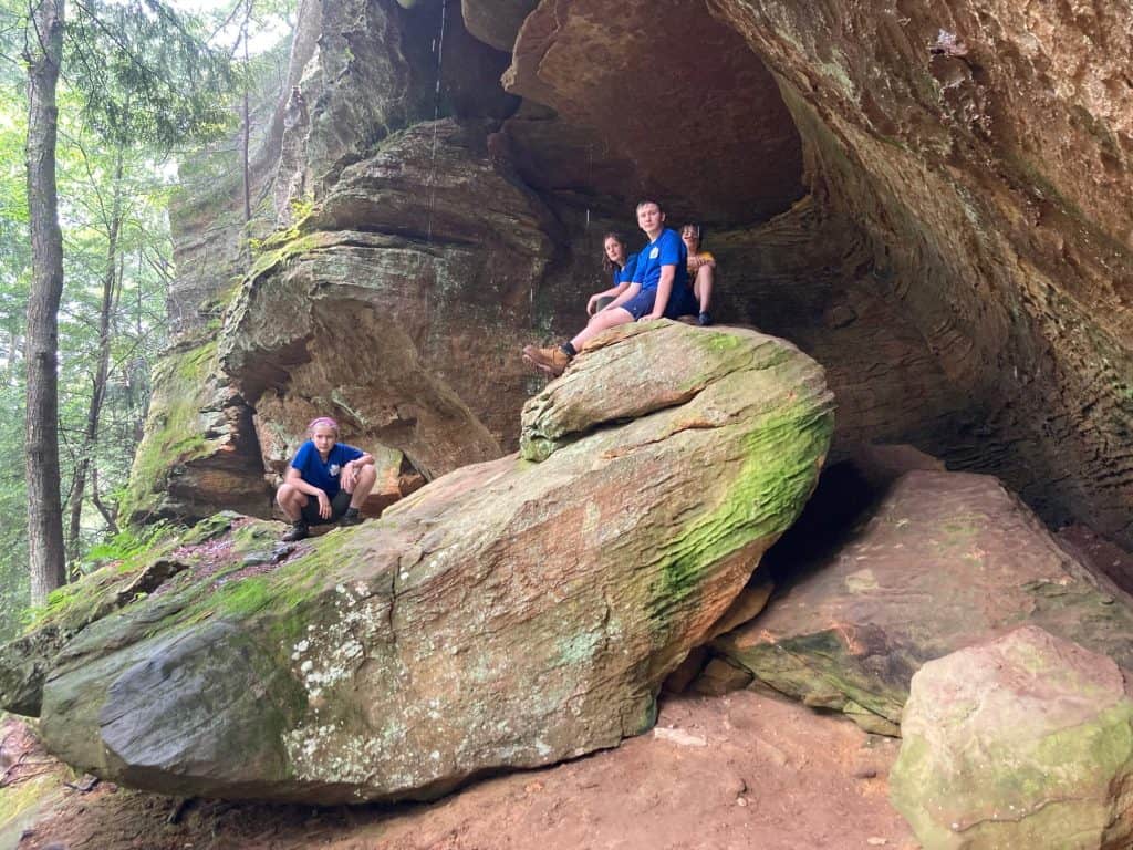 Hocking Hills campout